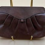 A Very Cool Beautiful Brown ILI New York Leather Makeup Cosmetic Case Photo 0