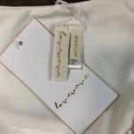 Lovewave Revolve White Lace-up High Waisted Bikini Bottom MEDIUM Corset $98 NEW Photo 3