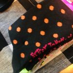 Betsey Johnson Halloween Socks NWT Candy Corn Pumpkin Cute Fall Set Photo 2