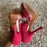 Alexandre Birman  Suede And Python Leather Ankle Strap Sandals Size 10 Photo 7