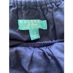 Calypso St. Barth  Target Womens Small Navy Off Shoulder European Peasant Boho Photo 4