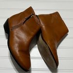 J.Crew Frankie Leather Sepia Brown Ankle Boots Photo 2