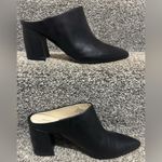 Marc Fisher MFRAGNI Block Heeled Black Mules size 8 Photo 2