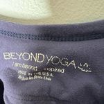 Beyond Yoga  blue textured spaghetti strap tank top cami layer top size small Photo 3