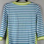 Gretchen Scott  Dress XS The Hinckley Stripe Split Neck Short Shift‎ Retro Preppy Photo 8