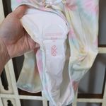 PQ Swim Anthropologie Utopia Aphrodite Tie Dye One Piece Swimsuit L Pink Size L Photo 5