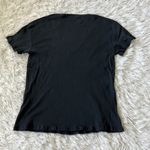 Free People Sandrine Rose by  V-Neck T-Shirt ribbed navy blue size XS Photo 7