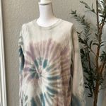 PINK - Victoria's Secret Victoria’s Secret Pink Women’s Oversized Classic TieDye Hipster Sweater One Size Photo 2