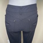 Seven7 Women's Black Bling Skinny Leg Stretch Pull On Legging Ponte Pant Sz 10 Photo 4