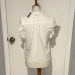 Intermix  Florance Flutter Sleeve Blouse‎ NEW With Tags - Size S. Photo 2