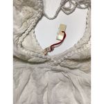 Anthropologie New.  RAGA Sorrento Peplum Crop Top in White Photo 9