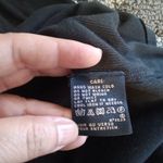 Ralph Lauren Sport Black Long Sleeve Henley Cotton Womens Large Photo 5