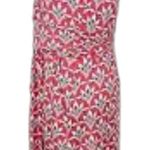 Boden Red Palm Print Effie Jersey Dress size 8 Photo 12