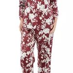 Miss Elaine 2-Piece Notch Collar Top and Pants Pajama Set Photo 0