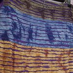 VINTAGE KARMA CIRCLE USA MADE IN NEPAL BOHEMIAN COLORFUL KNIT INFINITY SCARF Blue Photo 8