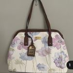 Ralph Lauren Floral Pink and Blue purse Photo 0