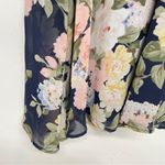 Show Me Your Mumu  Navy Blue Floral Mini Shift Dress Womens S Babydoll Coquette Photo 3