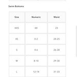 Aerie  High Waisted Full Coverage Bikini Bottom Red Retro Side Ruching Size S NEW Photo 8