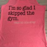 Chin Up Apparel  Pink Graphic Tank Size M Photo 1