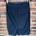 Banana Republic  Black Knee Length Straight Pencil Skirt Women's Size 4 Photo 1