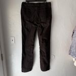 Eddie Bauer  Pants Academia 12 Tall Brown Modern Slim Straight Corduroy Stretch‎ Photo 6
