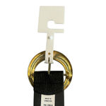 Jessica Simpson Belt Women's Large 12-14 Black Faux Leather Gold Buckle NWT $30 Photo 6