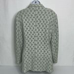 Vintage Sisley Blazer Jacket Celery Green Textured Size Medium Photo 7