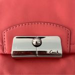 Coach  Kirstin Coral Salmon Pink Leather Hobo Shoulder Bag Photo 8