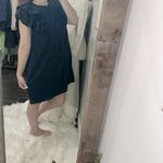 Terra & Sky  navy blue eyelet dress size 1X Photo 3