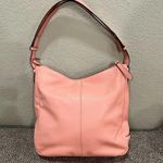 Cole Haan NWT Coral Genuine Leather Lacey Shoulder Crossbody Handbag Boho Casual Photo 1