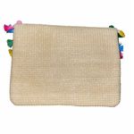 None Gorgeous tassel boho small clutch wristlet bag Photo 2