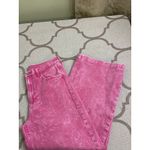 Gap  High Rise Stride Sugar Pink Wide Leg Ankle jeans, size 29/ 8 Photo 1