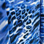 MiracleSuit Lynx Lazuli Dazzle Tankini Top Blue Leopard Size 8 Animal Print Photo 5