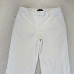 Talbots  Windsor Curvy White Straight Leg Dress Pants Womens Size 6 Lined Photo 2