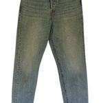 Levi's Levi’s Premium Wedgie Raw Hem Button Fly High Rise Straight Leg Jeans Size 27 Photo 0