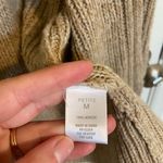 Westport EUC |  women’s tan knit‎ open front cardigan — petite medium Photo 4