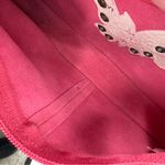 Faded Glory  Pink leather side studded small Shoulder Bag with Butterfly Y2K Photo 5