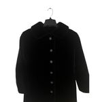 Vintage Borgazia by Sportowne Black Faux Fur Coat Jacket Size Large Mob Wife Photo 2