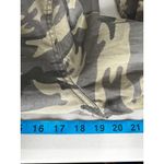 Sanctuary  Jacket Womens Button Front Camo Shacket‎ Military Olive Size S Photo 7