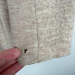 J. McLaughlin Duster Cardigan Sweater Womens Small Beige 100% Wool Snap Button Photo 11