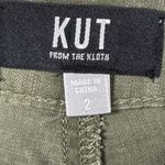 Kut From The Kloth Kut Sienna High Rise Wide Leg Pants Sz 2 Olive Carpenter Coastalcore Resort Chic Photo 2