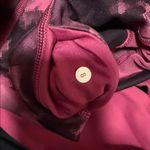 Lululemon  Athletica Pink Leggings with Patterned Waistband Photo 2