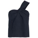 Veronica Beard NWT Belinda Ink One-Shoulder Jacquard Top Photo 8