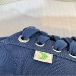 Cariama Blue Canvas Lace Up Sneakers Womens 8.5 Casual Classic Comfort Shoes Photo 8