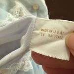 Vintage 70s Aristocraft Long Pastel Blue Nightgown M Size M Photo 8