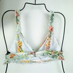 Lost + Wander  Off to Makai Tropical Print Ruffle Bikini Set Swimwear Swimsuit Photo 4