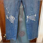 Abercrombie & Fitch 90’s Straight Ultra High Rise Curve Love Distressed Jeans Photo 4
