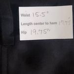 Philosophy  Faux Suede Black Mini Skirt Size 12 Black Mini Skirt Photo 1