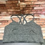 Joy Lab Gray Strappy Sports Bra size M Photo 5