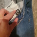 Wax Jean  Dark Blue Skinny Jeans Cozy Up Kniy Denim Size 1 Junior Photo 2